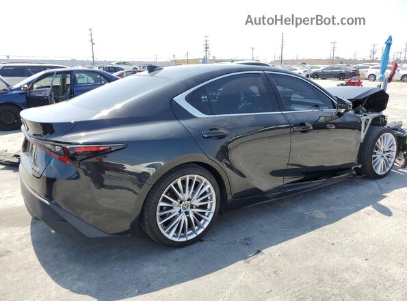 JTHDA1D27N5120709 2022 LEXUS IS Черный Задняя правая четверть