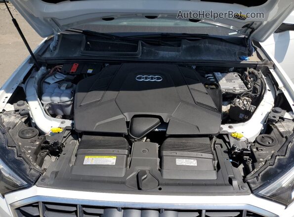 WA1LXAF74LD001646 2020 AUDI Q7 White Widok komory silnika
