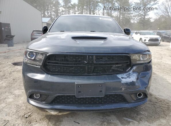 1C4RDJDG0JC262142 2018 DODGE DURANGO Серый Вид спереди