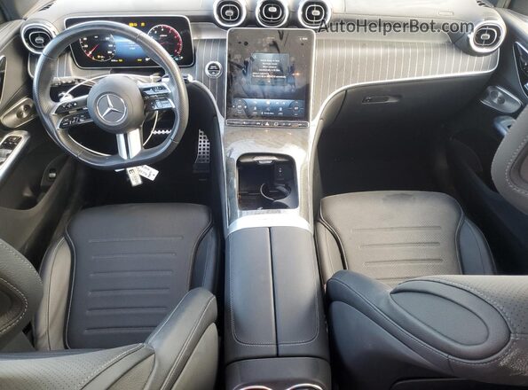 W1NKM4GB8RF092778 2024 MERCEDES-BENZ GLC-CLASS Серебряный Вид панели приборов