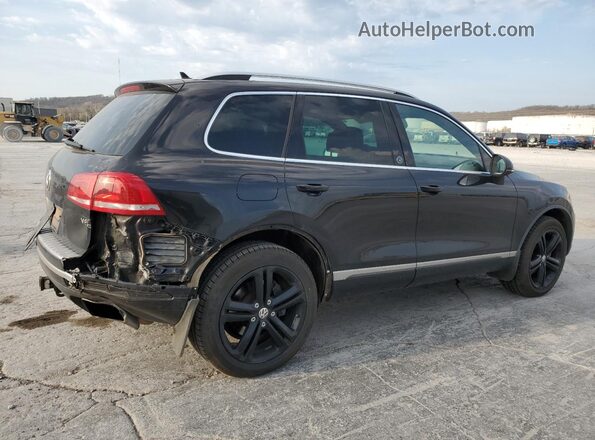 WVGRF7BP4HD002570 2017 VOLKSWAGEN TOUAREG Черный Задняя правая четверть