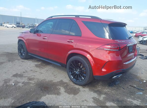 4JGFB4JB3NA707716 2022 MERCEDES-BENZ GLE 350 Красный Задняя левая четверть
