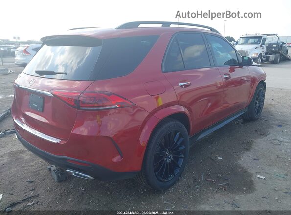 4JGFB4JB3NA707716 2022 MERCEDES-BENZ GLE 350 Красный Задняя правая четверть