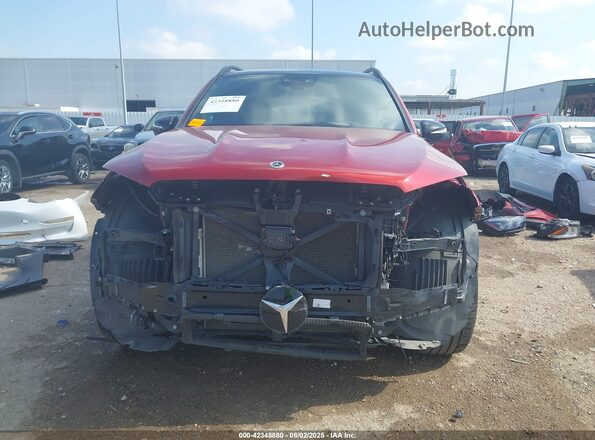 4JGFB4JB3NA707716 2022 MERCEDES-BENZ GLE 350 Красный Вид щитка приборов