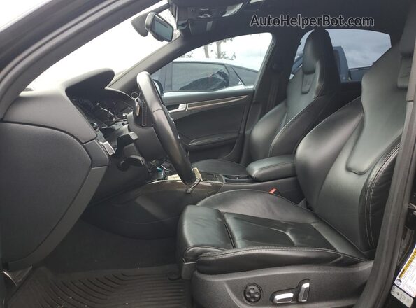 WAUBGBFL0GA000972 2016 AUDI S4 Черный Вид салона спереди