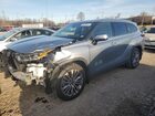 2021 Toyota Highlander Platinum Gray vin: 5TDFZRBH8MS098558