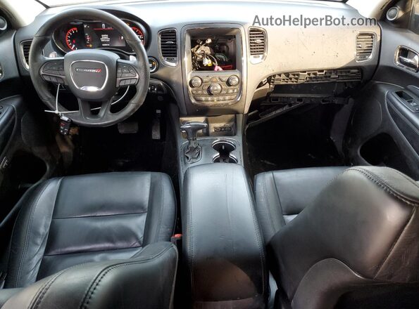 1C4RDJDG7LC106683 2020 DODGE DURANGO Black Widok deski rozdzielczej