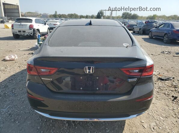 19XZE4F99NE011714 2022 HONDA INSIGHT Black Rear view