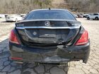 2016 Mercedes-benz S 550 4matic Черный vin: WDDUG8FB9GA254532