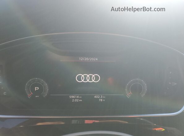 WAU8DAF86KN014143 2019 AUDI OTHER Черный Вид щитка приборов
