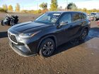 2021 Toyota Highlander Xle Черный vin: 5TDHZRBH9MS112931