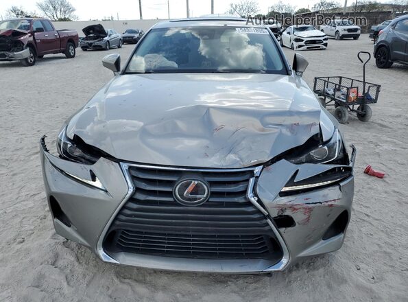 JTHBA1D23K5088425 2019 LEXUS IS Gray Widok z przodu