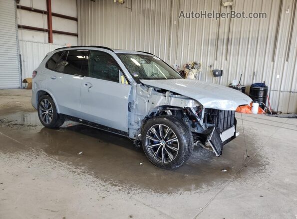 5UX23EU04S9X17313 2025 BMW X5 Серый Передняя правая четверть