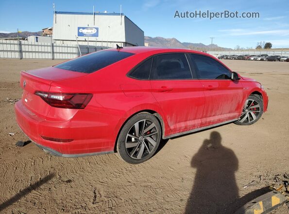 3VW6T7BU9MM083051 2021 VOLKSWAGEN JETTA Красный Задняя правая четверть