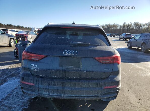 WA1EECF36M1037722 2021 AUDI Q3 Black Вид ззаду