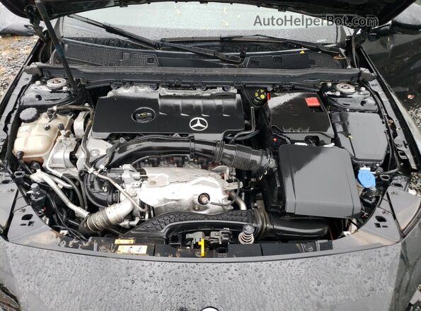 W1K5J4HB0MN191188 2021 MERCEDES-BENZ CLA-CLASS Черный Вид задней части салона
