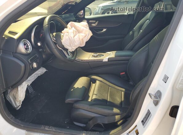 WDDWF8EB2LR548783 2020 MERCEDES-BENZ C White წინა სალონის ხედი