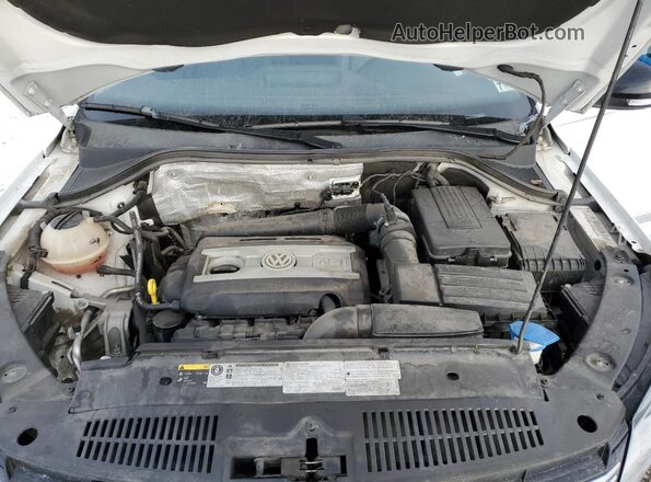 WVGUV7AX0HK008456 2017 VOLKSWAGEN TIGUAN Белый Вид подкапотного пространства