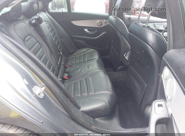 55SWF6EB9KU292191 2019 MERCEDES-BENZ AMG C 43 Gray Vista de la etiqueta del VIN