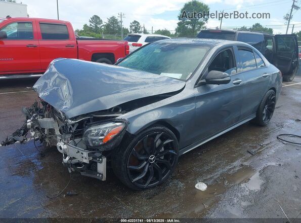 55SWF6EB9KU292191 2019 MERCEDES-BENZ AMG C 43 Gray Vista tres cuartos delantera izquierda