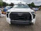 2025 Toyota Tundra Crewmax Sr White vin: 5TFLA5DBXSX246728