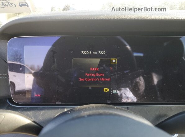 W1K1J5KB1NF174148 2022 MERCEDES-BENZ E Белый Вид щитка приборов