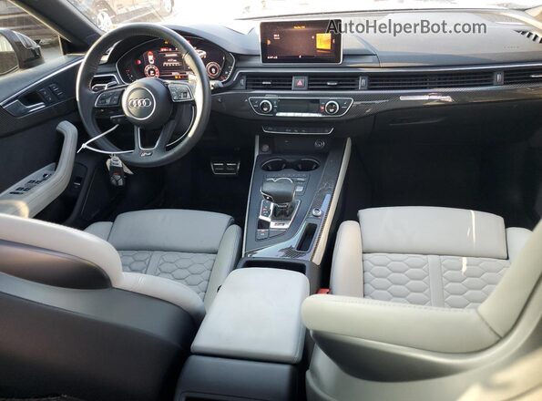 WUABWCF57KA903659 2019 AUDI RS5 Серебряный Вид панели приборов