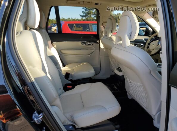 YV4A221K1L1554153 2020 VOLVO XC90 Black უკანა სავარძლების ხედი