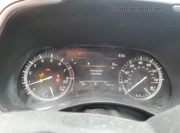 5TDFZRBH2MS159788 2021 TOYOTA HIGHLANDER Черный Вид щитка приборов