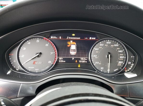WAUHFAFC4HN078477 2017 AUDI S6 Серый Вид щитка приборов