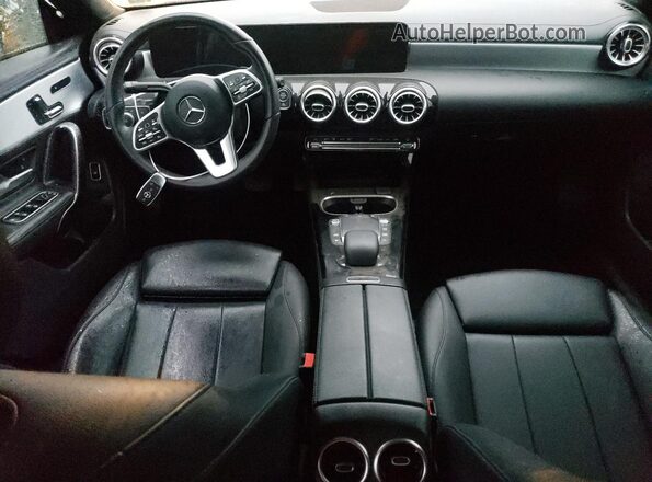 W1K5J4HB0MN191188 2021 MERCEDES-BENZ CLA-CLASS Черный Вид панели приборов