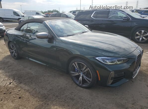 WBA63AT01NCK16400 2022 BMW M4 Green Przód prawy