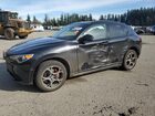 2022 Alfa Romeo Stelvio Ti Черный vin: ZASPAKBN3N7D24856