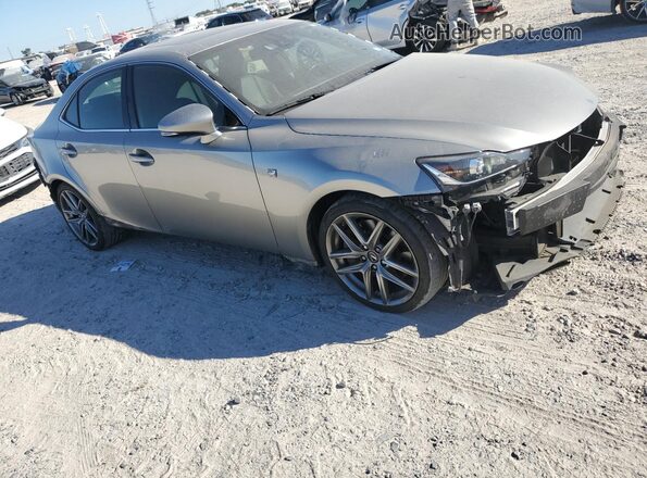 JTHBZ1D25J5033790 2018 LEXUS IS Gray Przód prawy