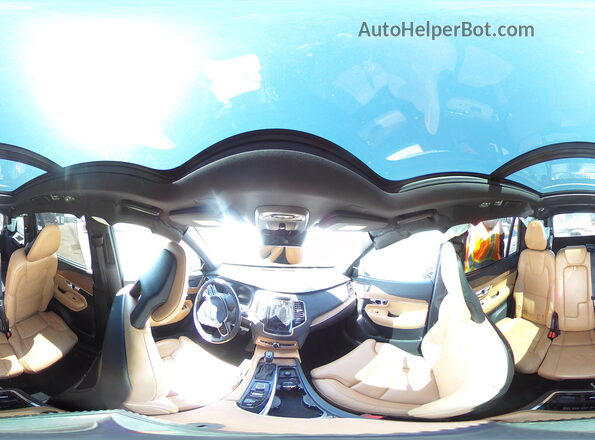 YV4A22PL8G1071863 2016 VOLVO XC90 Белый Панорамный вид салона 360°