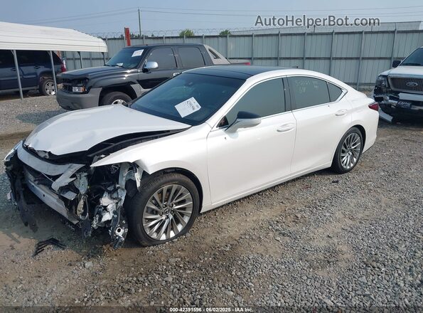 58AFZ1B1XLU074491 2020 LEXUS ES White Передня ліва чверть