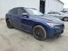 2020 Alfa Romeo Stelvio Ti Синий vin: ZASPAKBN0L7C82854