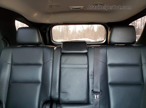1C4RDJDG7LC106683 2020 DODGE DURANGO Black Widok tylnych siedzeń