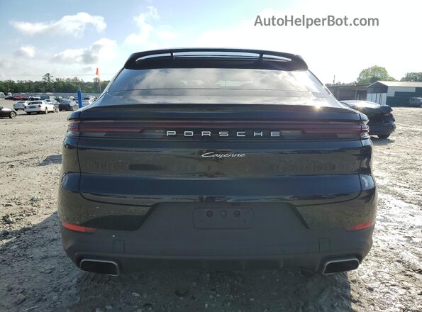 WP1BA2AY2SDA30469 2025 PORSCHE CAYENNE Black Widok z tyłu
