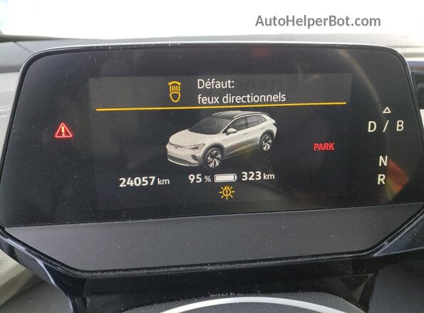 1V22MPE80PC011480 2023 VOLKSWAGEN ID.4 Серый Вид щитка приборов