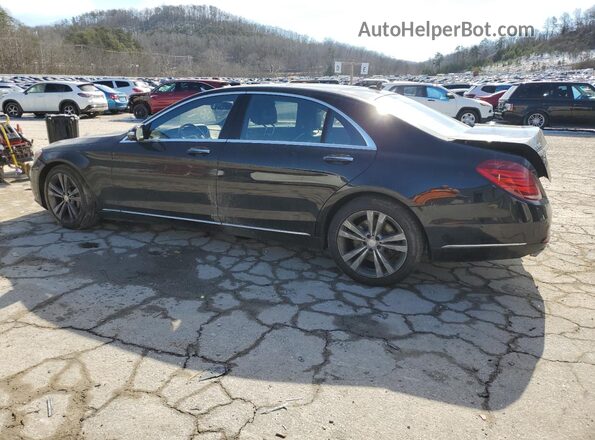 WDDUG8FB9GA254532 2016 MERCEDES-BENZ S Черный Задняя левая четверть