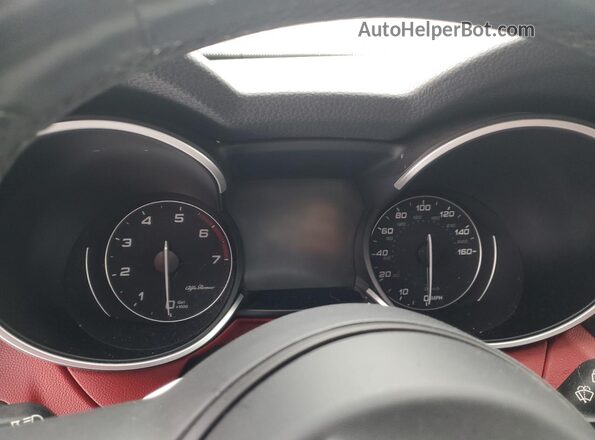 ZASPAKAN4M7D18791 2021 ALFA ROMEO STELVIO Серый Вид щитка приборов