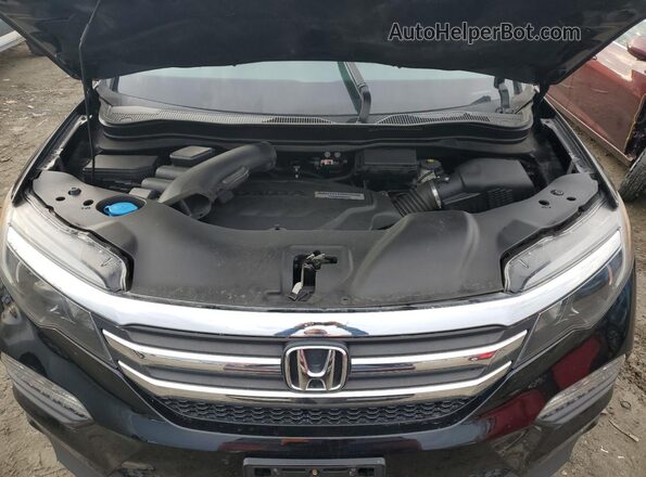 5FNYF5H58JB033362 2018 HONDA PILOT Черный Вид подкапотного пространства