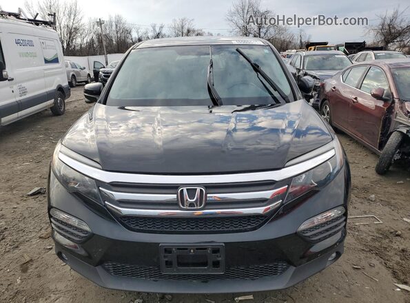5FNYF5H58JB033362 2018 HONDA PILOT Черный Вид спереди