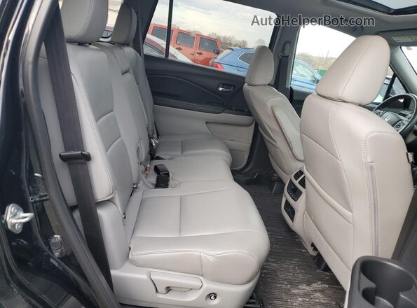 5FNYF5H58JB033362 2018 HONDA PILOT Черный Вид задней части салона