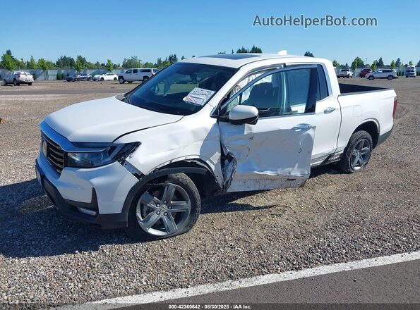 5FPYK3F79PB051874 2023 HONDA RIDGELINE White Vista tres cuartos delantera izquierda