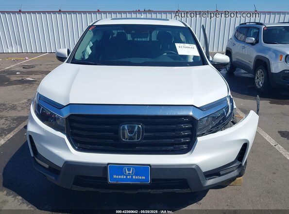 5FPYK3F79PB051874 2023 HONDA RIDGELINE White Vista del cuadro de instrumentos