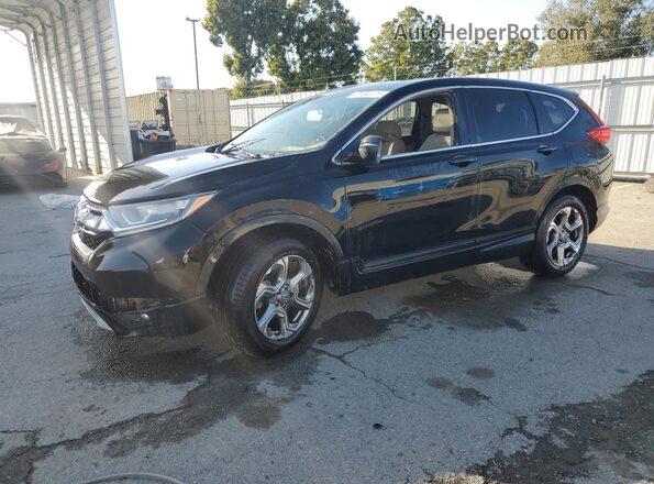 5J6RW1H85KA047781 2019 HONDA CR-V Черный Передняя левая четверть