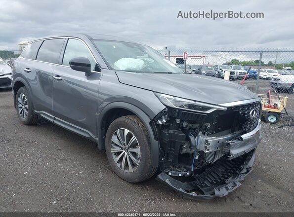 5N1AL1ES1SC331789 2025 INFINITI QX60 Gray Przód prawy
