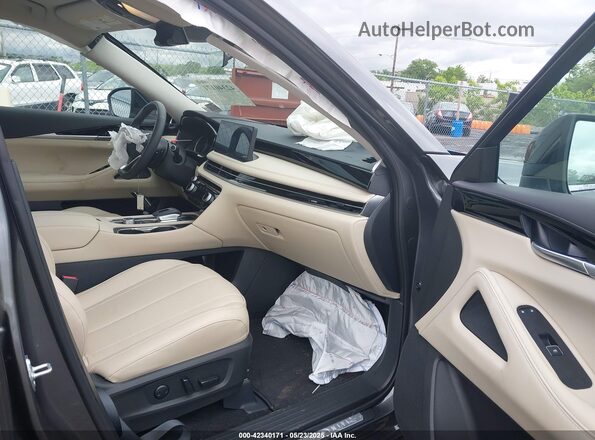 5N1AL1ES1SC331789 2025 INFINITI QX60 Gray Widok wnętrza z przodu
